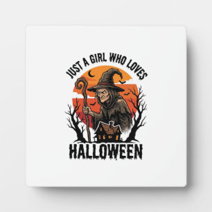 Plaque Photo Chemise de sorcière Halloween Gravure vintage Cost