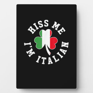 Plaque Photo Chemise Jour de la Saint Patrick verte - Kiss Me J