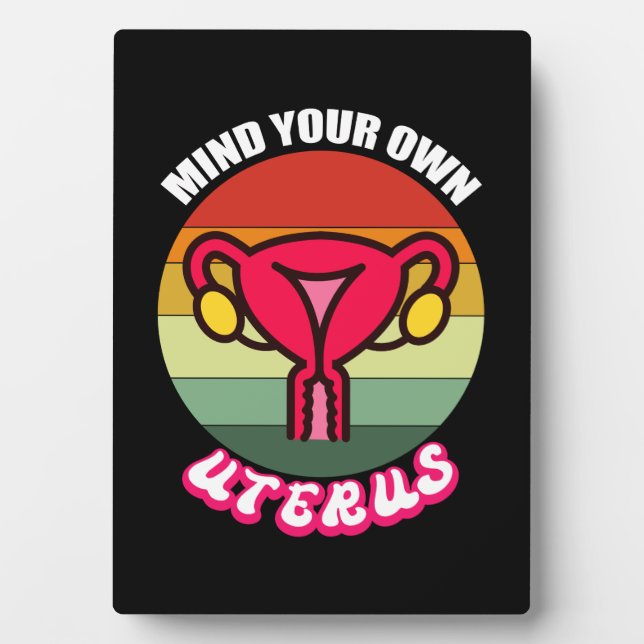 Plaque Photo Chemise Pro Choise Droits Reproductifs (Devant)