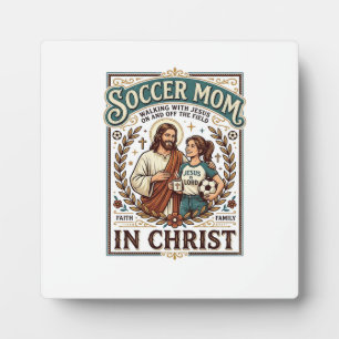 Plaque Photo Chemise Vintage Jésus Volleyball Softball Football