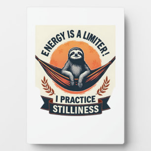 Plaque Photo Chemise Vintage Sloth Café Graphique Matinée Cosy 
