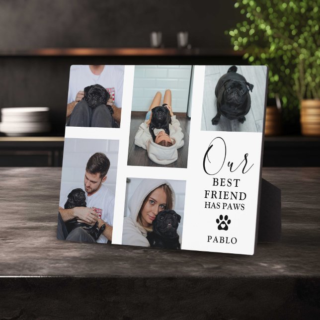 Plaque Photo Chien Best Friend' Animal Grille photo Keepsaké Ca (Créateur téléchargé)