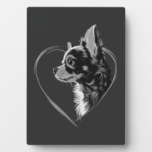 Plaque Photo Chihuahua     