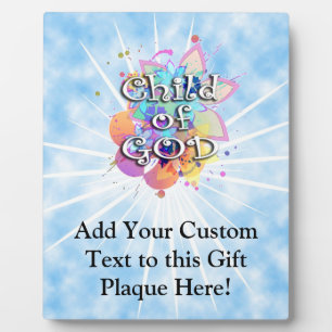 Plaque Photo Child of God