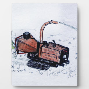 Plaque Photo Chipper de Timberwood