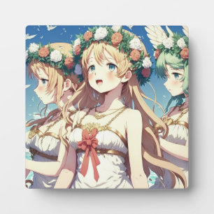 Plaque Photo Choeur d'anime