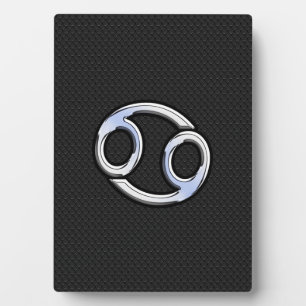 Plaque Photo Chrome Comme Cancer Zodiac Connexion Snake Skin St