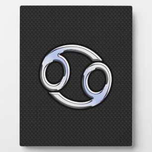 Plaque Photo Chrome Comme Cancer Zodiac Connexion Snake Skin St