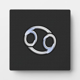 Plaque Photo Chrome Comme Cancer Zodiac Connexion Snake Skin St