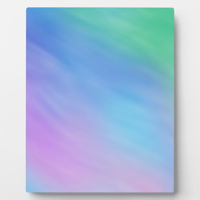 Plaque Photo Ciel bleu ciel doux (Devant)