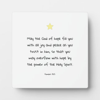 Plaque Photo Citation biblique inspirante Écriture Bénédiction