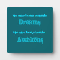 Citation de la typographie spirituelle sur l'éveil