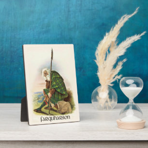 Plaque Photo Clan Farquharson Clans of Scotland par R. R. McIan