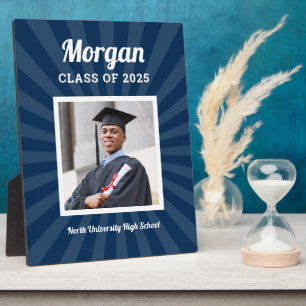 Plaque Photo Classe de marine personnalisée de 2023 Graduation 