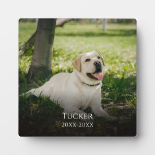 Plaque Photo Classic Photo Custom Memorial