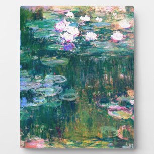 Plaque Photo Claude Monet Water Lilies 1917
