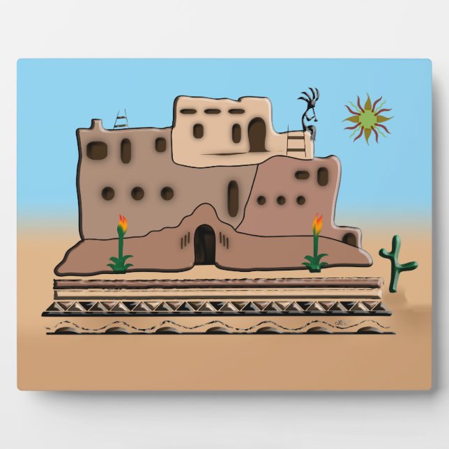 Plaque Photo Clay House (Devant)