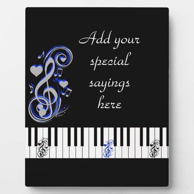 Plaque Photo Clé de l'amour de Lof (Devant)