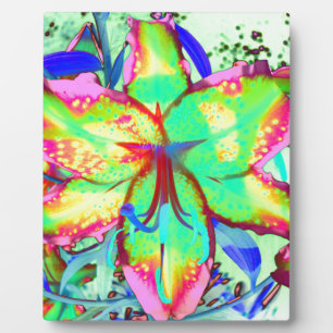 Plaque Photo Clé West Lily