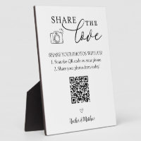 Code QR de l'album photo Partagez l'amour