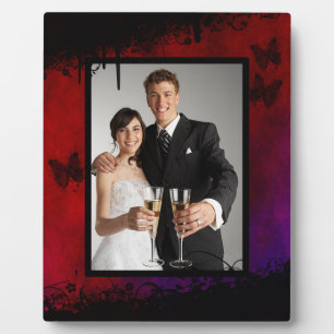 Plaque Photo Coeur gothique