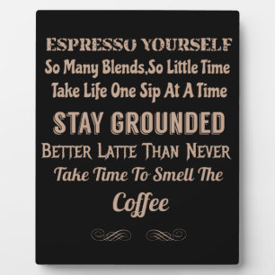 Plaque Photo Coffeologie Coffre de café