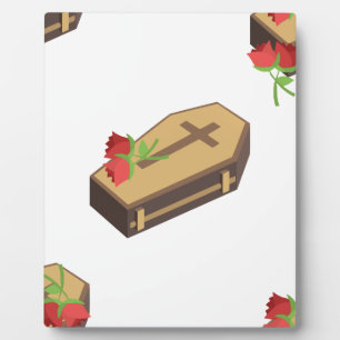 Plaque Photo coffin emojis