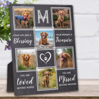 Collage de photos de chien de compagnie - Mémorial