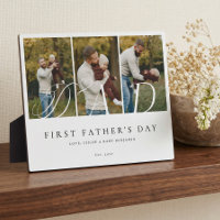 Collage de photos de papa, premier cadeau souvenir