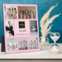 Collage de photos de studio de danse de ballet