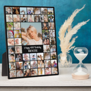 Plaque Photo Collage photo 52 Grille de 8x10 personnalisable No