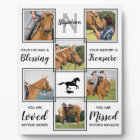 Collage photo de cheval - Photo de cheval en souve