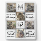 Collage photo personnalisé Unique Pet Memorial