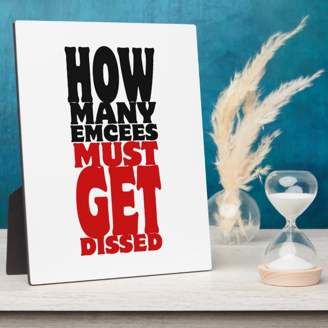 Plaque Photo Combien D'Écés Doivent Être Dissous (Côté)