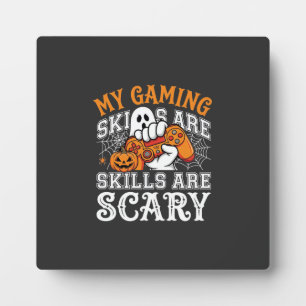 Plaque Photo Compétences de jeu Halloween sont un contrôleur fa