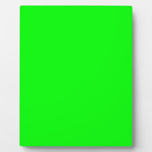 Plaque Photo Concepteur Customisé couleur verte