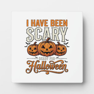 Plaque Photo Conception de chemise de citrouille d'Halloween ef