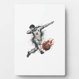 Plaque Photo Conception de chemise graphique Vintage Soccer Dab