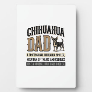 Plaque Photo Conception de chemise pour amateur de chien papa C