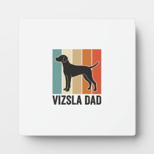 Plaque Photo Conception de chemise pour papa Vizsla amateur de 
