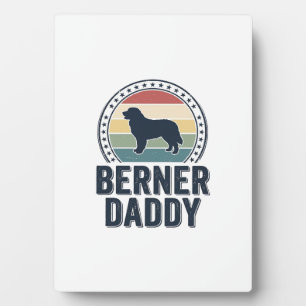 Plaque Photo Conception de chemise vectorielle Berner Daddy Vin