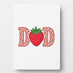 Plaque Photo Conception de chemise vectorielle lettrage fraise 