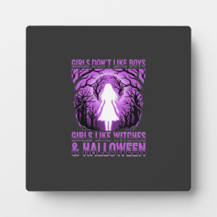 Plaque Photo Conception de Halloween pour filles comme des sorc