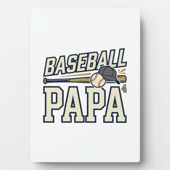 Plaque Photo Conception de t-shirt avec gravure vintage Basebal (Devant)