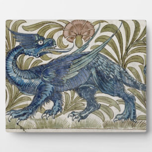 Plaque Photo Conception "Dragon" pour une dalle (avec papier)