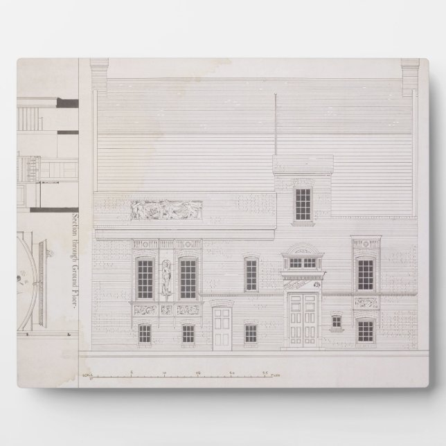 Plaque Photo Conception pour House & Studio pour J.A.M. Whistle (Devant)