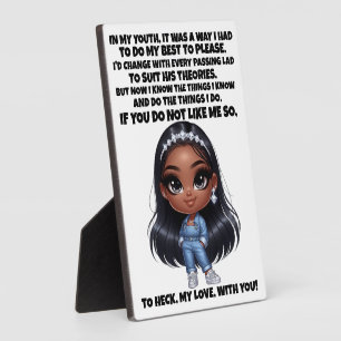 Plaque Photo CONFIANCE et bonne histoire ....