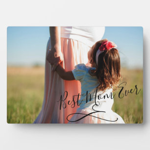 Plaque Photo Cool moderne Meilleure maman jamais photo