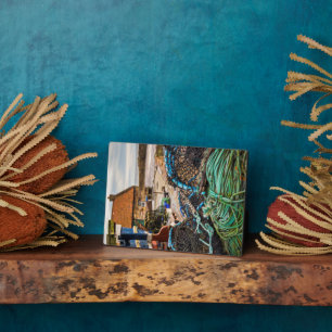 Plaque Photo Cordes Et Pots De Homard   Pittenweem, Écosse