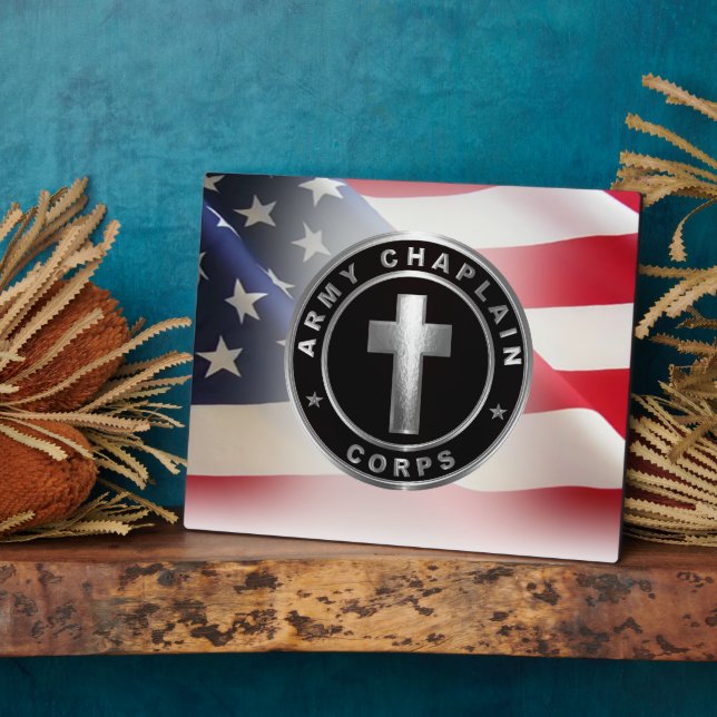 Plaque Photo Corps des aumôniers (Côté)